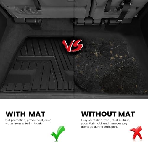 LASFIT Trunk Mat for Honda Odyssey 2018-2026 2027 Mini Passenger Van - Image 5