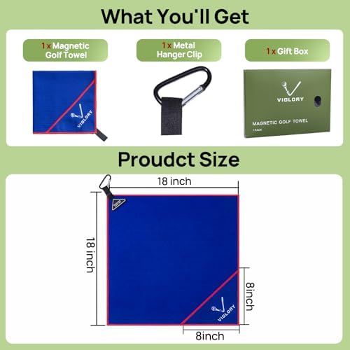 Magnetic Golf Towel 18"x18" - Image 6