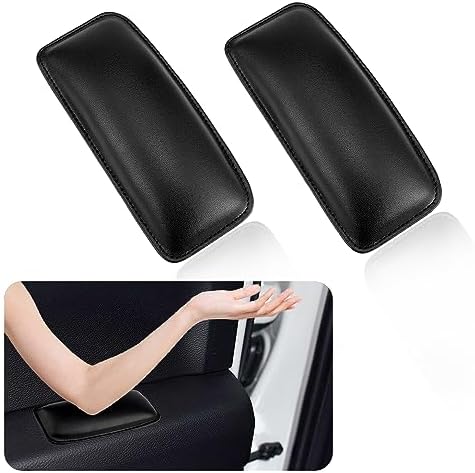 IHOTDER 2PCS Car Knee Cushion, Soft Leather Car Door Armrest Pad by IHOTDER