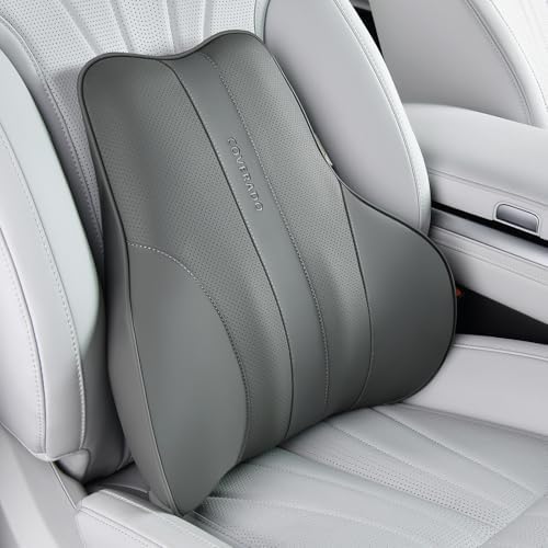 Coverado Lumbar Support Pillow for Car, Ergonomic Memory Foam Back Pillow for by COVERADOAUTO