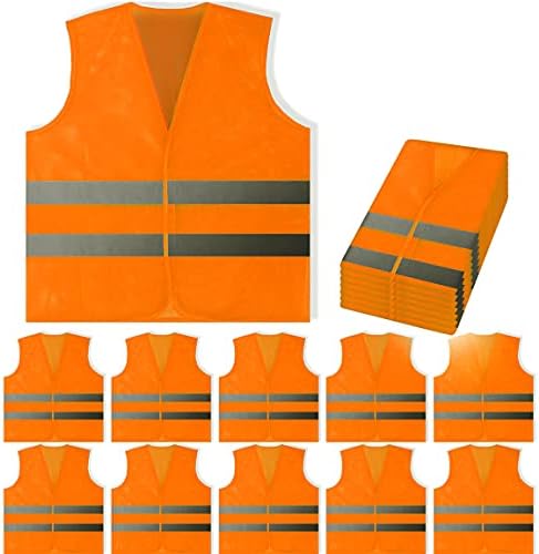 PeerBasics Safety Vests Bulk Pack by PeerBasics