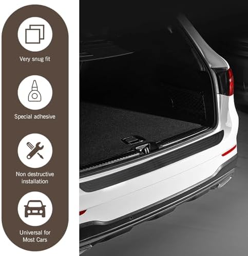 Rear Bumper Protector for 2024 2025 Jeep Compass - Image 4
