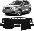 KUST Black Dash Cover for Subaru Forester 2014-2017 2018 Left Hand Driving by KUST