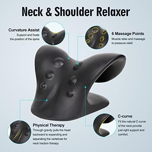 ComfortLife Neck Stretcher for Pain Relief, Neck and Shoulder Relaxer Cervical - Image 2