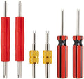 BFXM 6 Pcs Valve Stem Removal Tool, Valve Core Removal Tool by BFXM