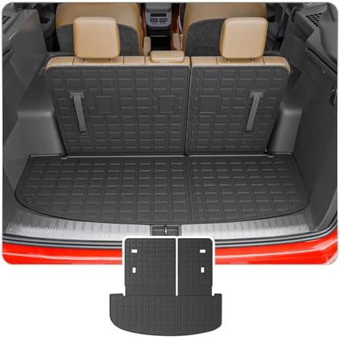 Trunk Mat with Backrest Mat for 2020-2025 Kia Telluride by Thinzyou