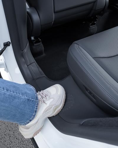 Model Y Juniper Door Sill Protector, 5 Seater Leather Fabric Door Sill - Image 4