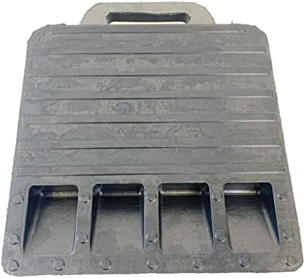 Pallet Jack Wheel Chock Heavy Duty Rubber Stopper - Image 6