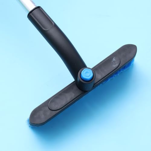 UPKOCH Car Windshield Brush Snow Cleaning Tool Telescopic Blue - Image 5