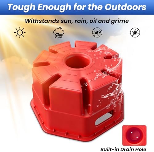ROBLOCK 6"H Trailer Jack Block 4 Pack - Image 3