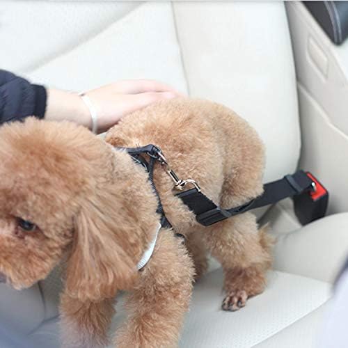 iMounTEK 2 Pack Adjustable Tangle Free Pet Safety Vehicle Seat Belt Lead Harness - Image 6