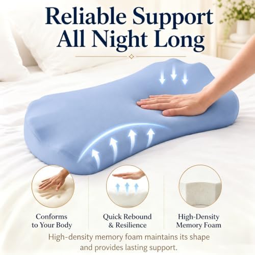 Fledano Lumbar Pillow for Sleeping, Lumbar Support Pillow for Bed for Back Pain - Image 6