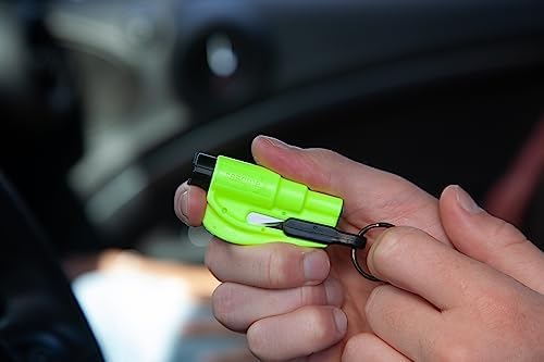 RESQME The Original Emergency Keychain Car Escape Tool, 2-in-1 Seatbelt Cutter - Image 2
