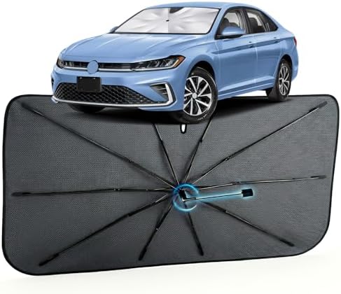 Car Windshield Sun Shade Umbrella by MakeLifeBetter