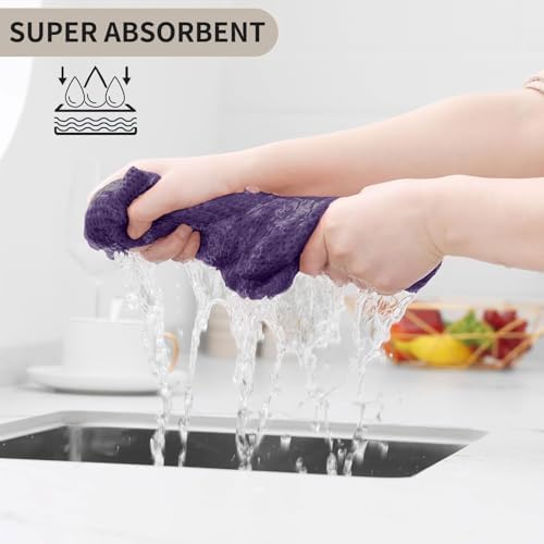 Kitinjoy 100% Cotton Waffle 4-Pack Kitchen Towels - Image 4