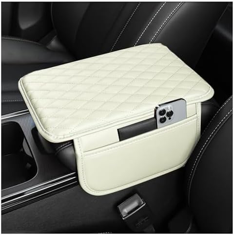 Stacool Upgraded Car Center Console Cover, Microfiber Leather Car Armrest Cover by Unknown