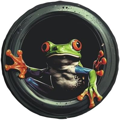 Spare Tire Cover Frog Wheel Tire Cover Waterproof Sun Protection Universal Fit - Image 2