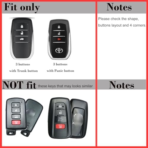 Silicone 3 Buttons Key Fob Cover - Image 2