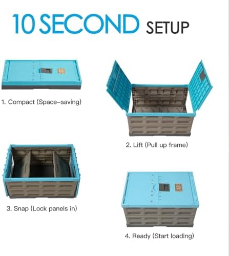 Heavy Duty Collapsible Storage Bins - Image 6