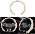 Mandark 15 Inch Car Steering Wheel Cover, Light Yellow by Unknown