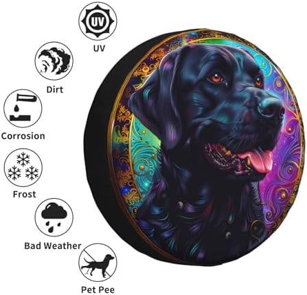 Funny Dog Spare Tire Cover Wheel Protectors - Image 5