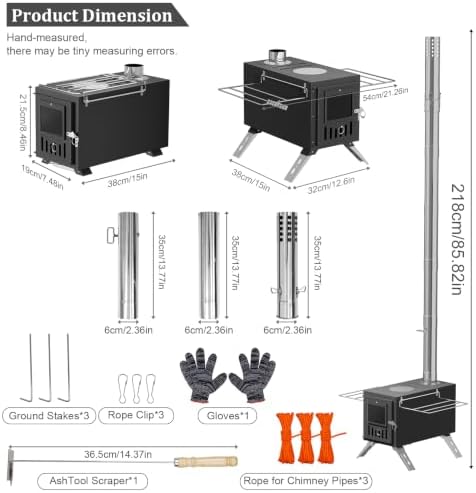 portable Hot Tent Stove camping heaters - Image 2