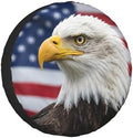 American Flag Bald Eagle Spare Tire Cover by FATTTYCY