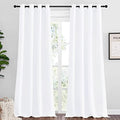 NICETOWN Pure White Blackout Curtains by NICETOWN