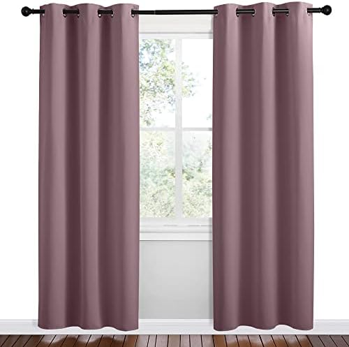 NICETOWN Dry Rose Room Darkening Curtains - Image 2