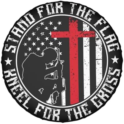 American Flag Spare Tire Cover Wheel Protectors Waterproof Wheel Covers - Image 7