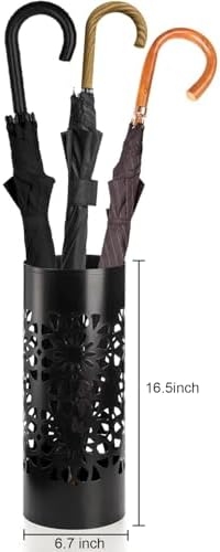 Bekith Metal Umbrella Holder, Free Standing Umbrella Stand - Image 2