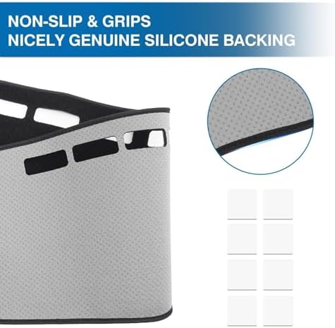 KUST Black Dash Cover for Nissan Sentra 2020-2024 2025 2026 Non-Slip Dashboard - Image 5