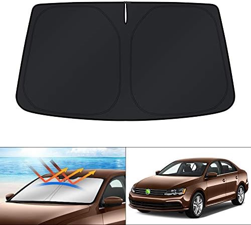 KUST Windshield Sun Shade for 2011-2018 Volkswagen VW Jetta Accessories by KUST