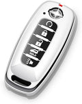 for Nissan Key Fob Cover 2026 2025 2024 2023 Car Key Case 5 Buttons Rogue by ZSPDACC