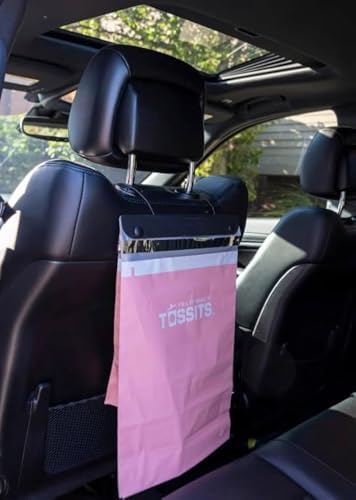 Tossits Hanging Car Trash & Garbage Bags, Disposable by Tossits