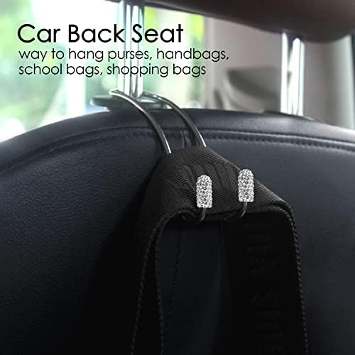 Guoord 【2026 Upgraded】 Car Headrest Hook Decorations, Stainless Hooks Car - Image 5
