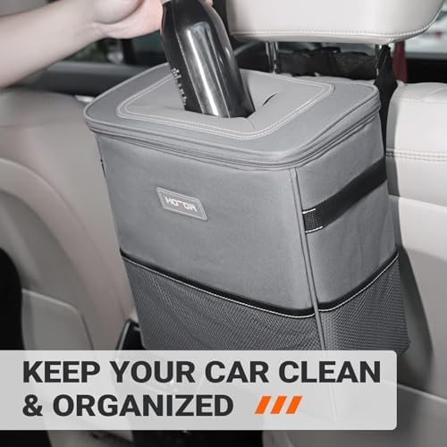 HOTOR Car Trash Can, Leakproof Car Organizer - Image 2