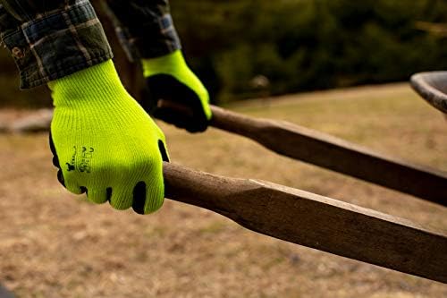 G & F 1516 Premium High Visibility Work and Gardening Gloves - Image 3