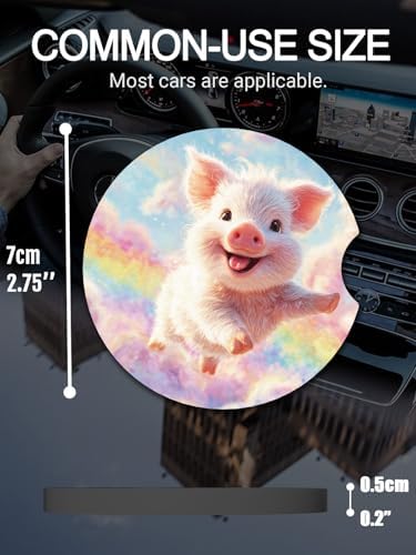 WOCOCN Cute Cup Holder Coasters - Image 2