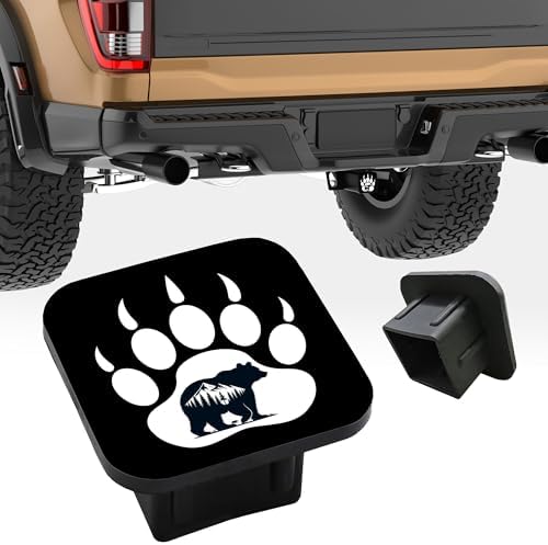 Trailer Hitch Cover, Bear Mountain Scenery Tow Hitch Cover by Unknown
