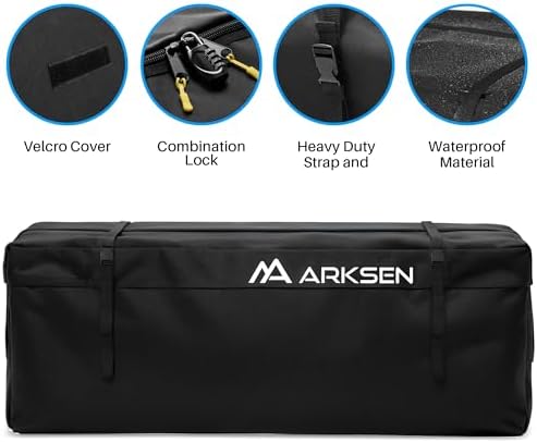 ARKSEN 600D PVC Waterproof Roof Cargo Bag - Image 2