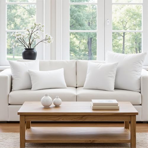 MIULEE Throw Pillow Insert Premium Pillow Stuffer Sham Rectangle - Image 4
