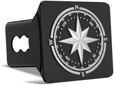 Compass Logo Hitch Cover for 2 Inch Receivers - Image 2