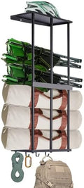 Garage Organization Storage, Metal Camping Chair Rack Wall Mount by Gavinjitao