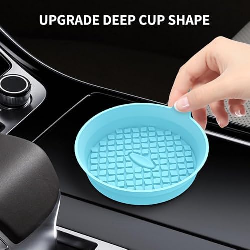 ME.FAN Car Cup Holder Coasters Silicone Cups Mats, Automotive Universal - Image 4