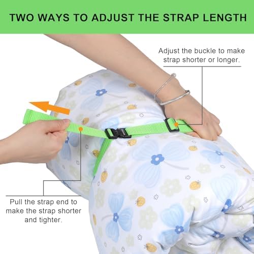 Utility Straps with Metal Quick Release Buckle, Adjustable Nylon Belt Backpack - Image 4