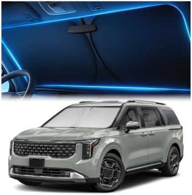Magnelex Windshield Sun Shade for Kia Carnival 2022-2026, Foldable Car Window by Magnelex
