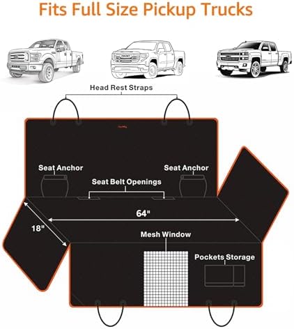 XXL Dog Seat Cover for Trucks - Image 6