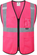 JKSafety Safety Vest for men women Hi Vis Vest by JKSafety