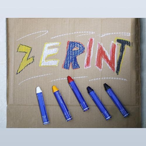 5-Color Industrial Wax Marking Crayons - Image 4